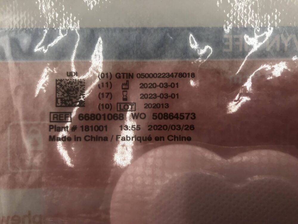 SMITH&NEPHEW 66801068 Allevyn Life Silicone Gel Adhesive Composite