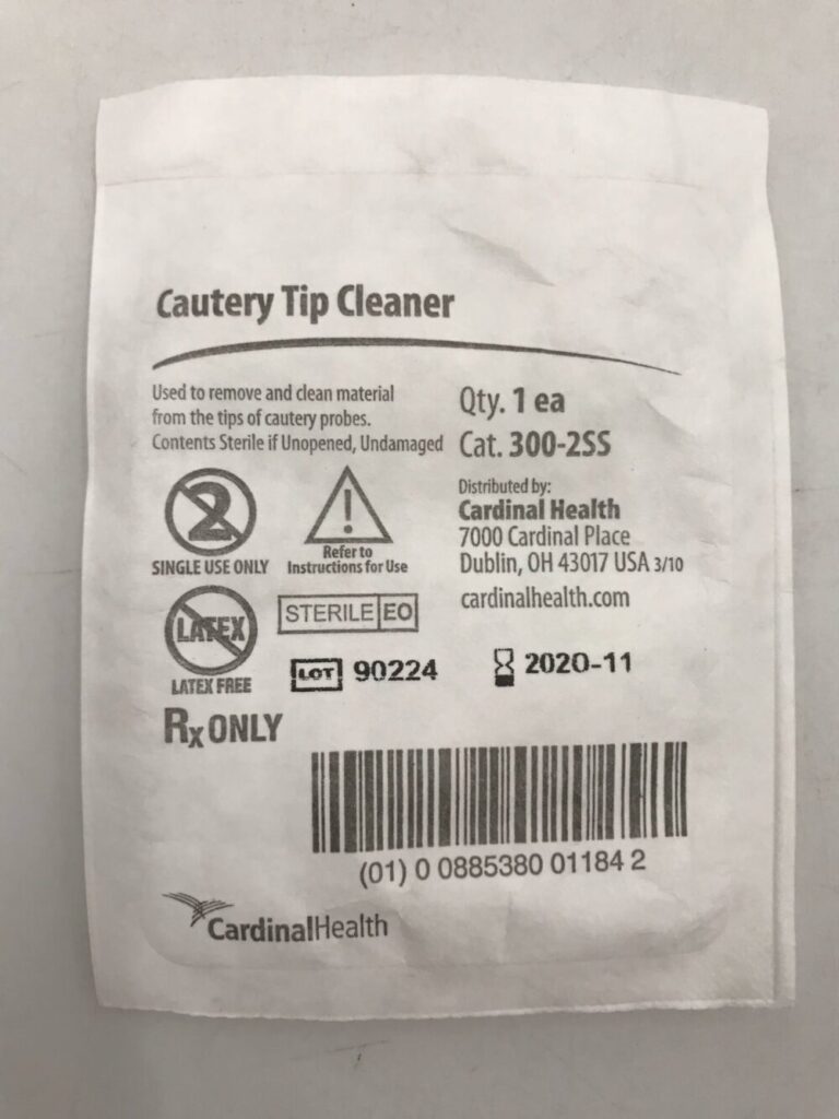 CARDINAL HEALTH 3002SS Cautery Tip Cleaner (X) GB TECH USA