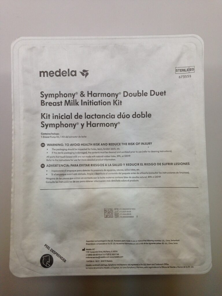 MEDELA 67355S Symphony & Harmony Double Duet Breast Milk Initiation Kit