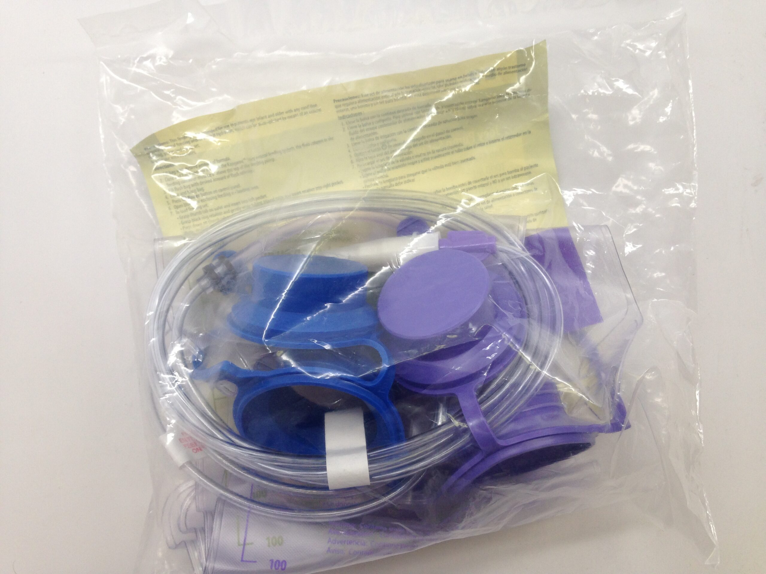 COVIDIEN 763662 Kangaroo Joey Pump Set With Flush Bag (X) GB TECH USA