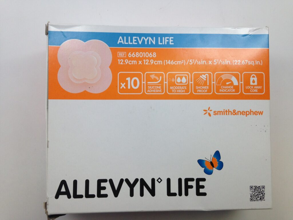 SMITH & NEPHEW 66801068 Allevyn Life Silicone Gel Adhesive Composite