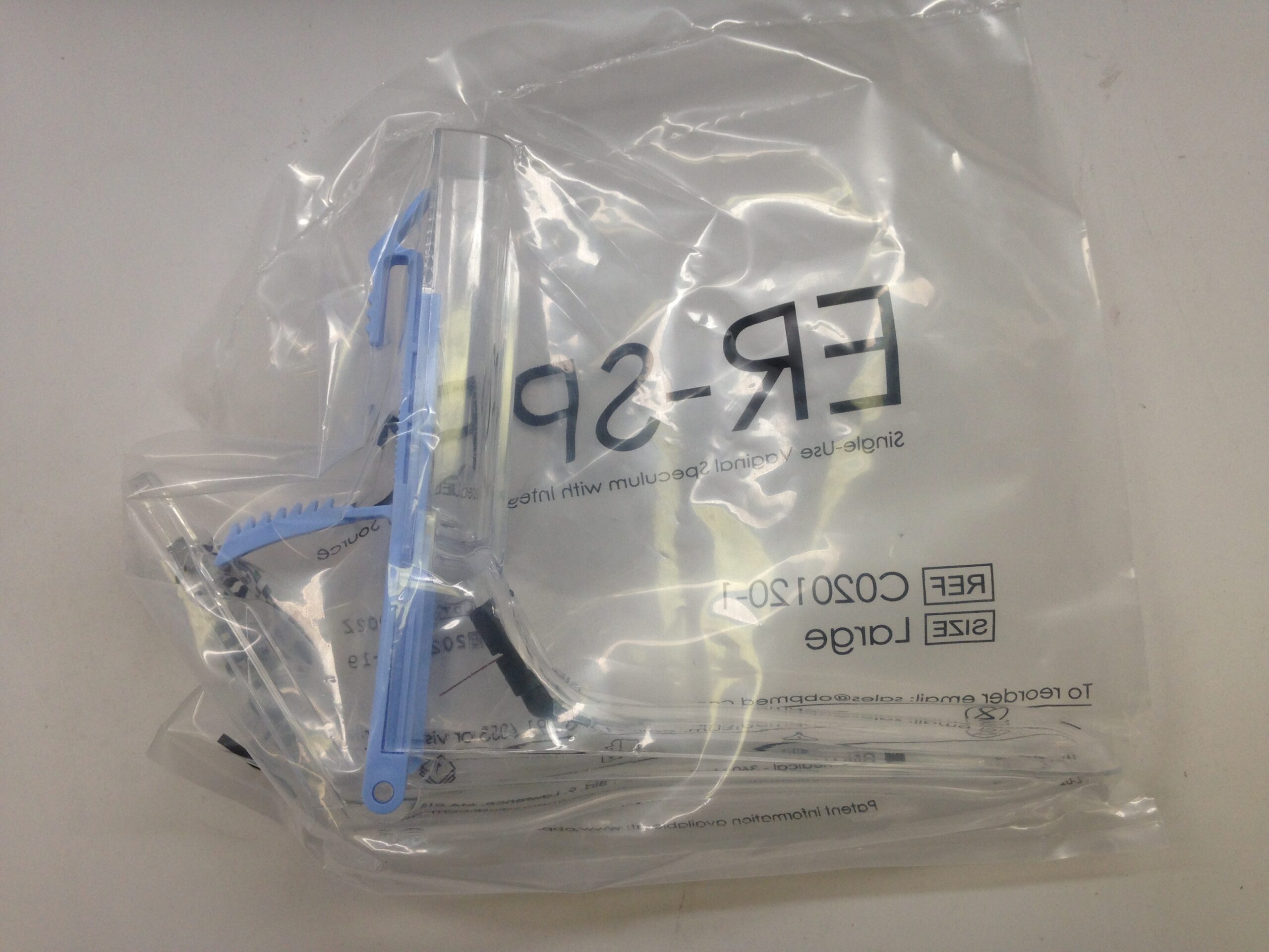 OBP MEDICAL C0201201 SingleUse Vaginal Speculum With Integrated LED