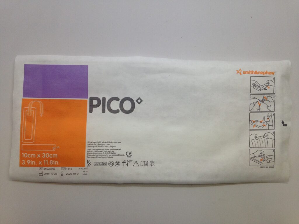 SMITH AND NEPHEW 66022003 PICO Wound Dressing Therapy System, 10cm x 30cm (X) GB TECH USA