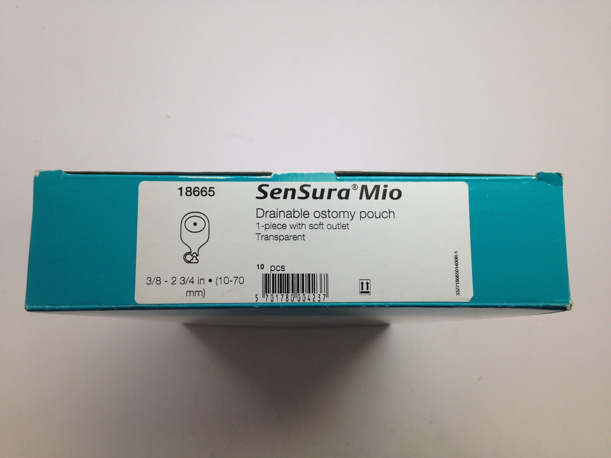 Coloplast Sensura Mio Drainable Ostomy Pouch 1 Piece With Soft Outlet Transparent 10 70 Mm Box Of 10 X Gb Tech Usa