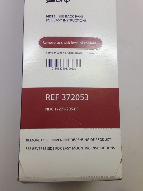 BD 372053 EZ Surgical Scrub Brush/Sponge And Nail Cleaner With Povidone