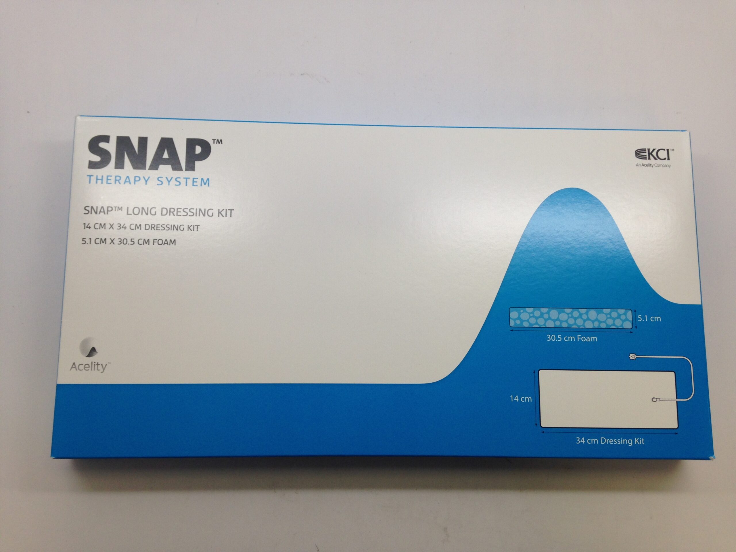 KCI SKTF14X34 SNAP Long Dressing Kit, 14cm x 34cm (X) GB TECH USA