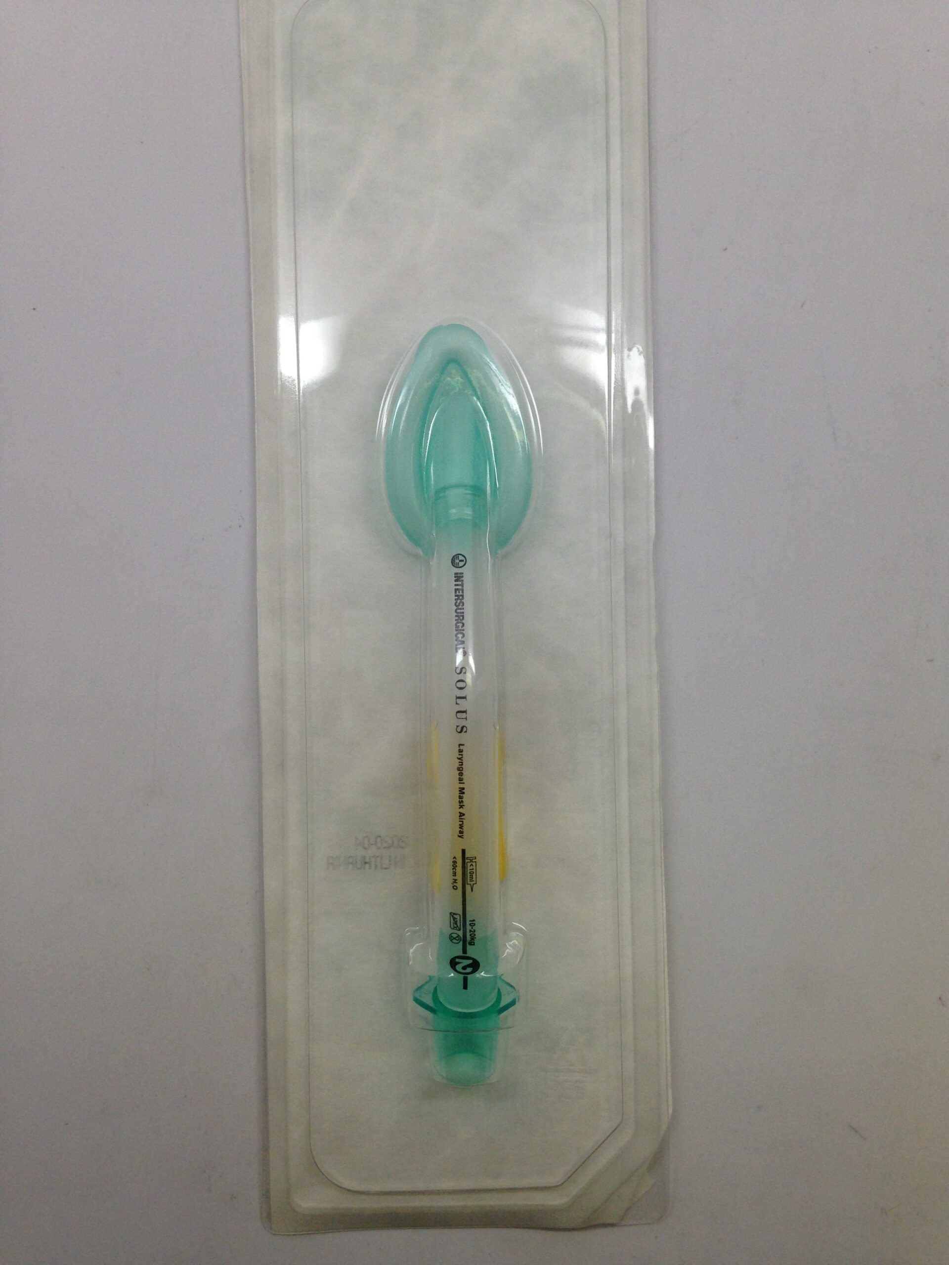 INTERSURGICAL 8002002 Solus Laryngeal Mask Airway, 1020kg (X) GB