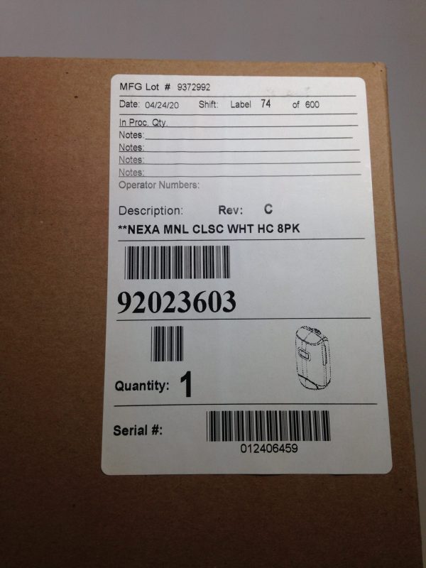 ECOLAB 92023603 Nexa Soap Dispenser (Box of 8) GB TECH USA