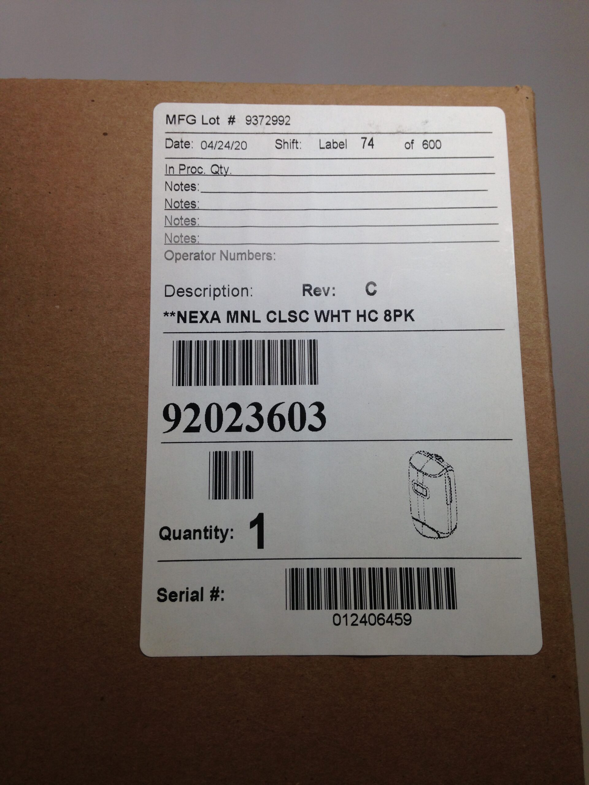 ECOLAB 92023603 Nexa Soap Dispenser (Box of 8) GB TECH USA