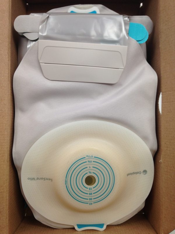 COLOPLAST 16767 SenSura Mio Deep Convex Ostomy Pouch, 1Piece EasiClose
