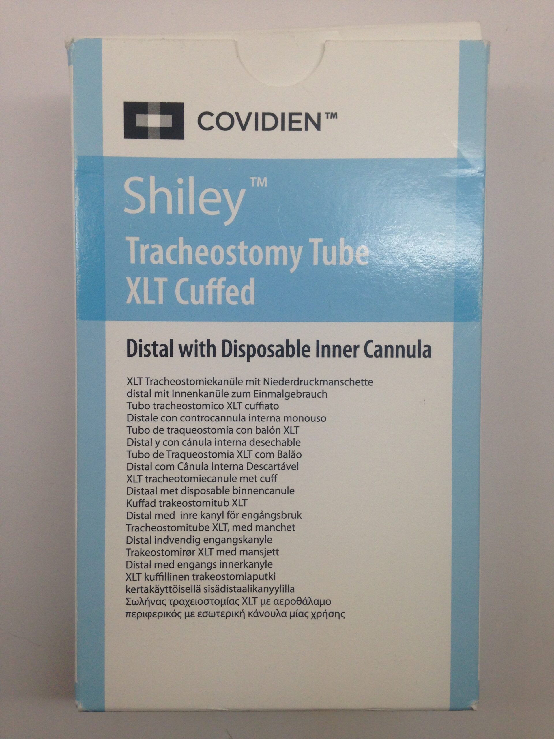 COVIDIEN 60XLTCD Shiley Tracheostomy Tube XLT Cuffed, Distal With
