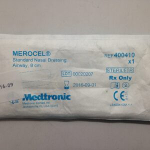 MEDTRONIC 400410 MEROCEL Standard Nasal Dressing, Airway, 8cm (X 