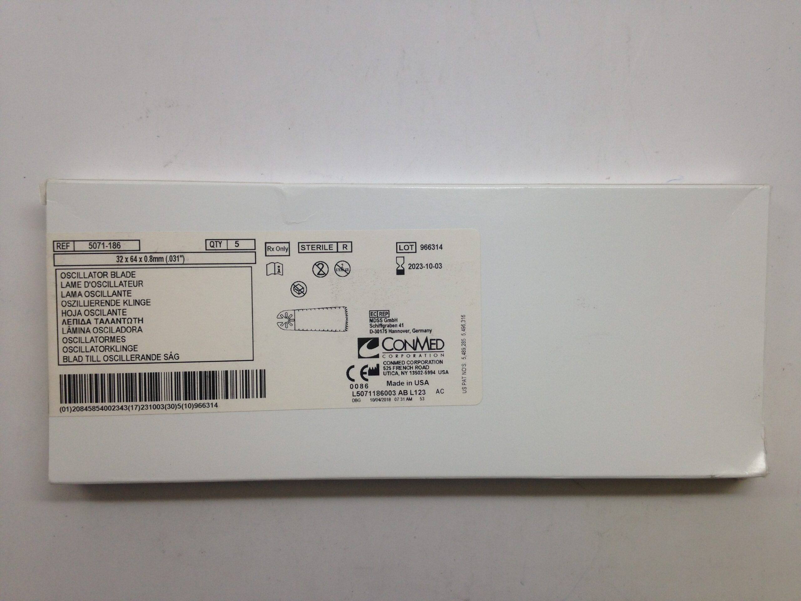 CONMED 5091-128 Round Bur, Medium, Carbide, 4mm (X) – GB TECH USA