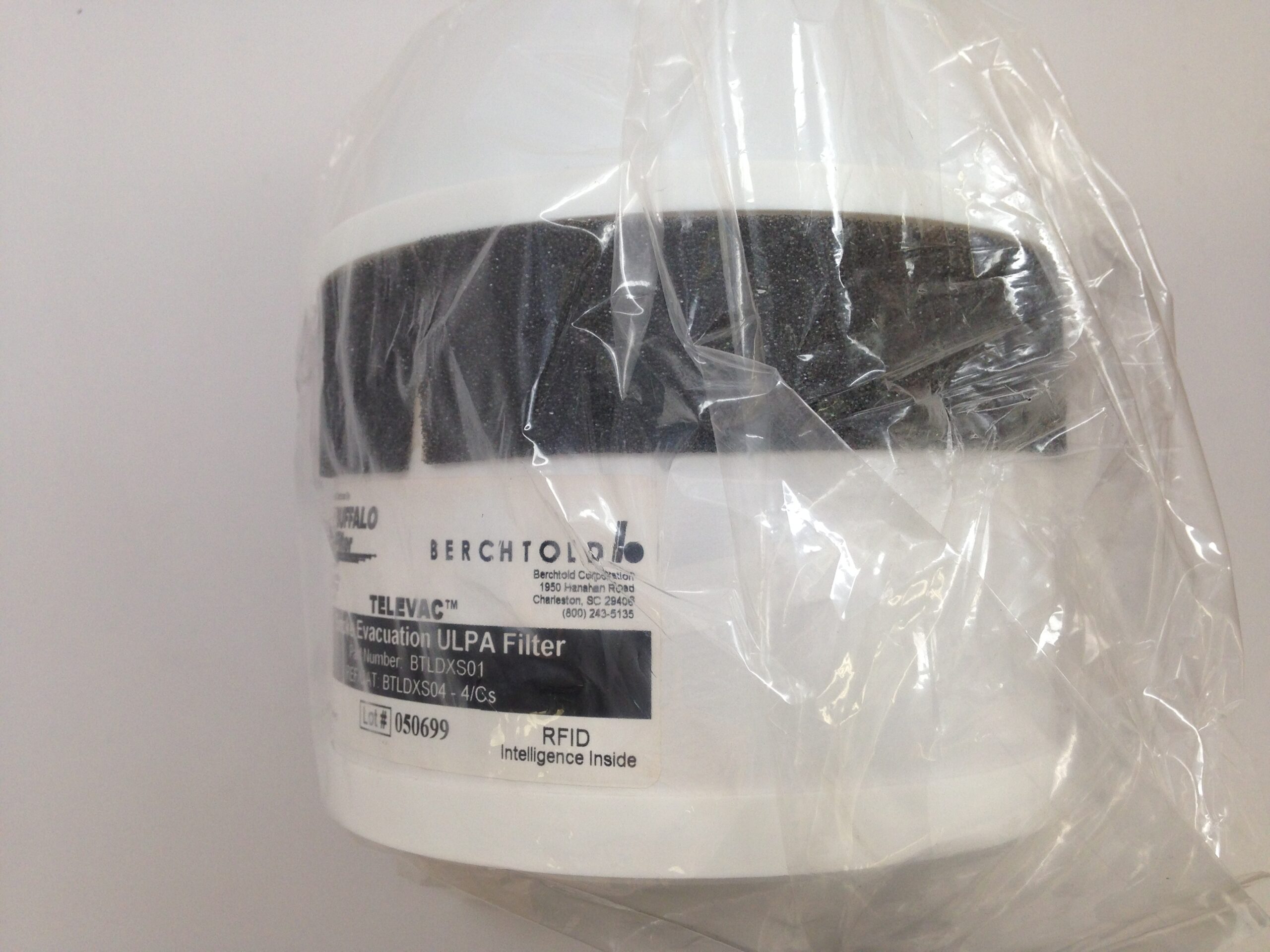 BUFFALO FILTER BTLDXS04 Televac Smoke Evacuation ULPA Filter GB TECH USA