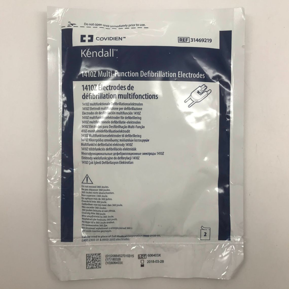 COVIDIEN 31469219 Kendall 1410Z MultiFunction Defibrillation