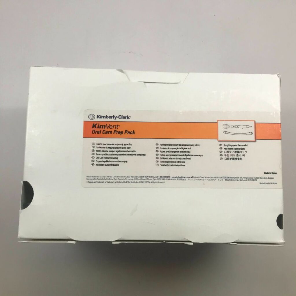 KIMBERLYCLARK 99789 KimVent Oral Care Prep Pack (Box Of 10) (X) GB