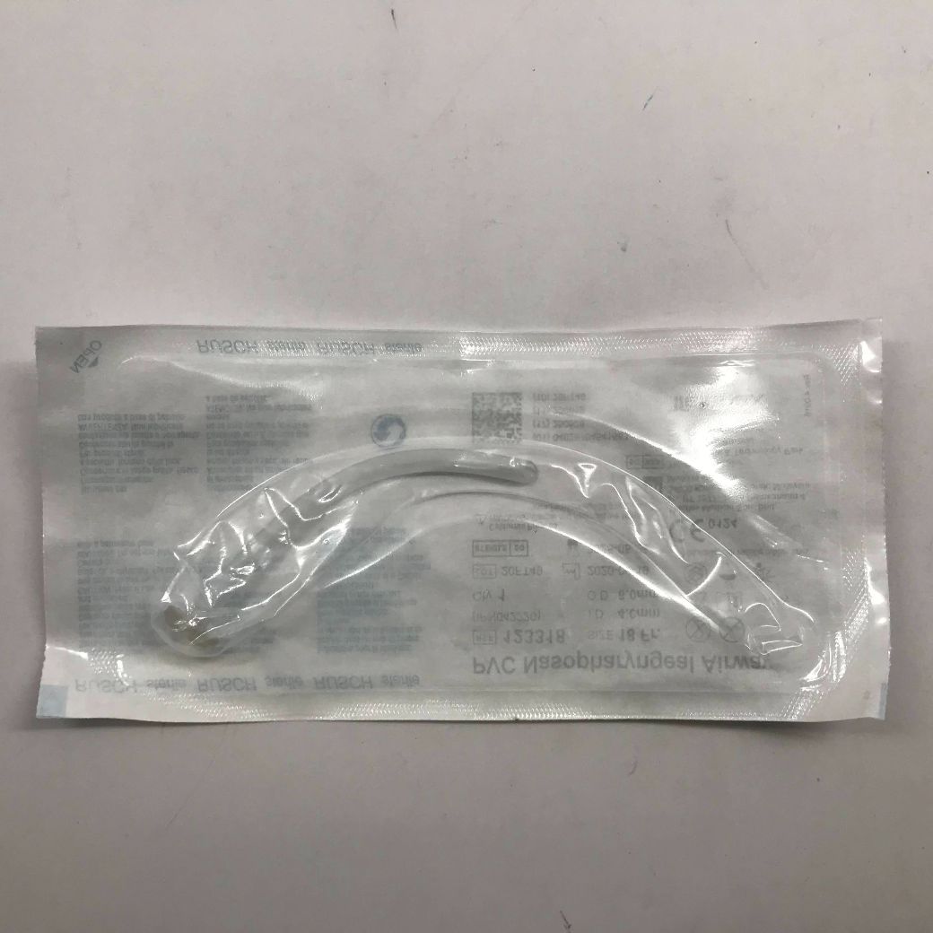 TELEFLEX 123318 Rusch PVC Nasopharyngeal Airway, 18Fr, 4.0mm I.D., 6 ...