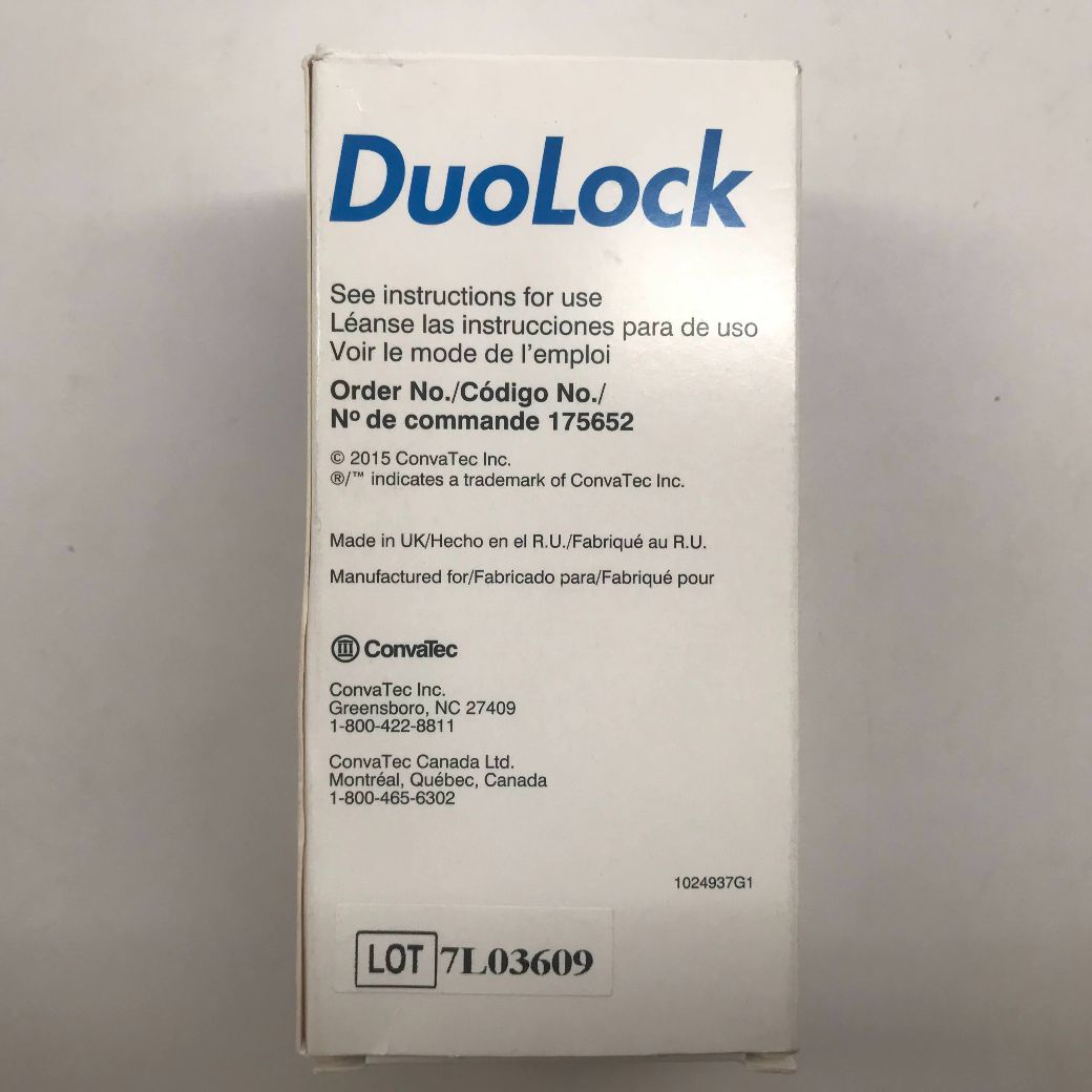 CONVATEC 175652 DuoLock Curved Tail Closure (10 Tail Closure) (Box Of 10) -  GB TECH USA