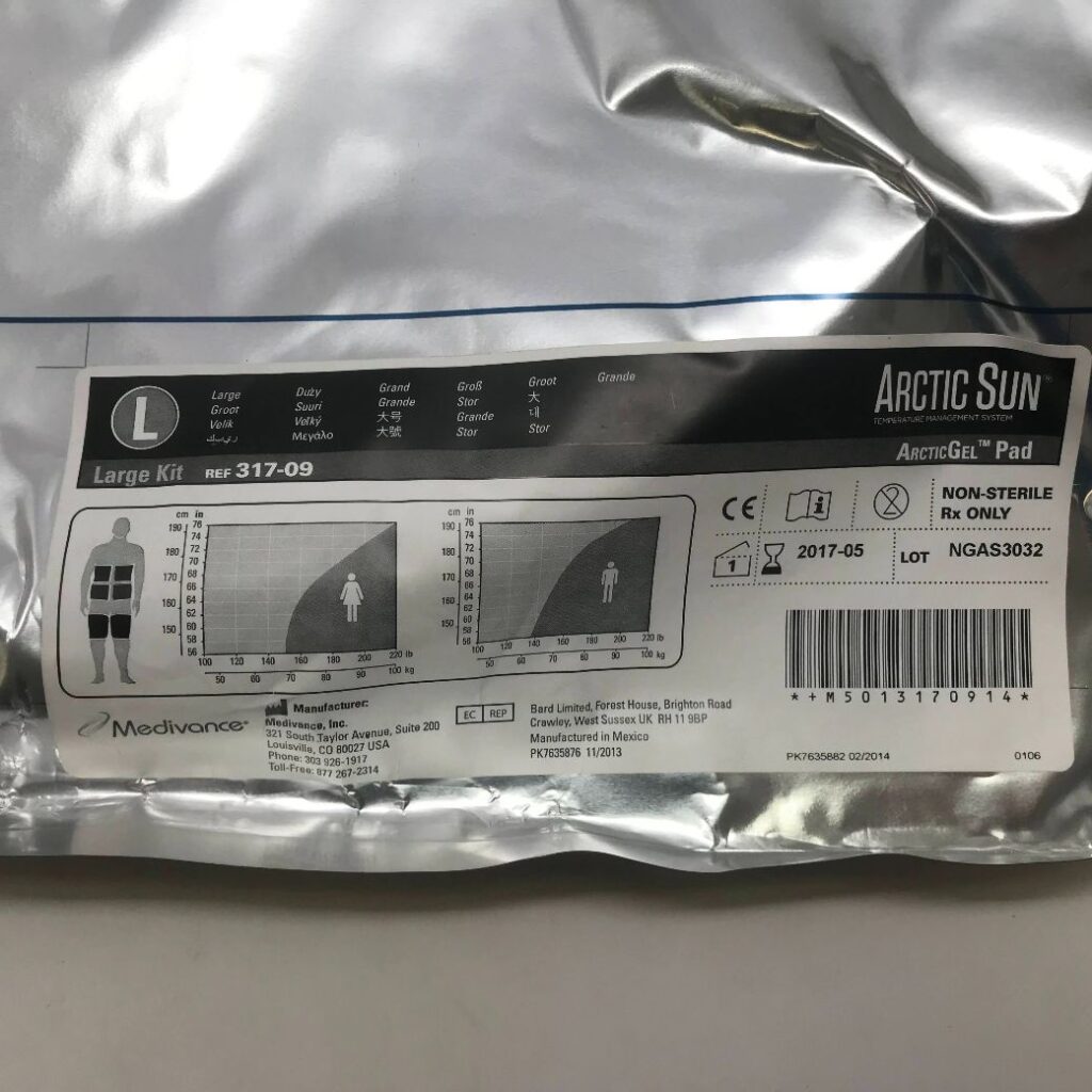MEDIVANCE 31709 Arctic Sun Temperature Management System, ArcticGel