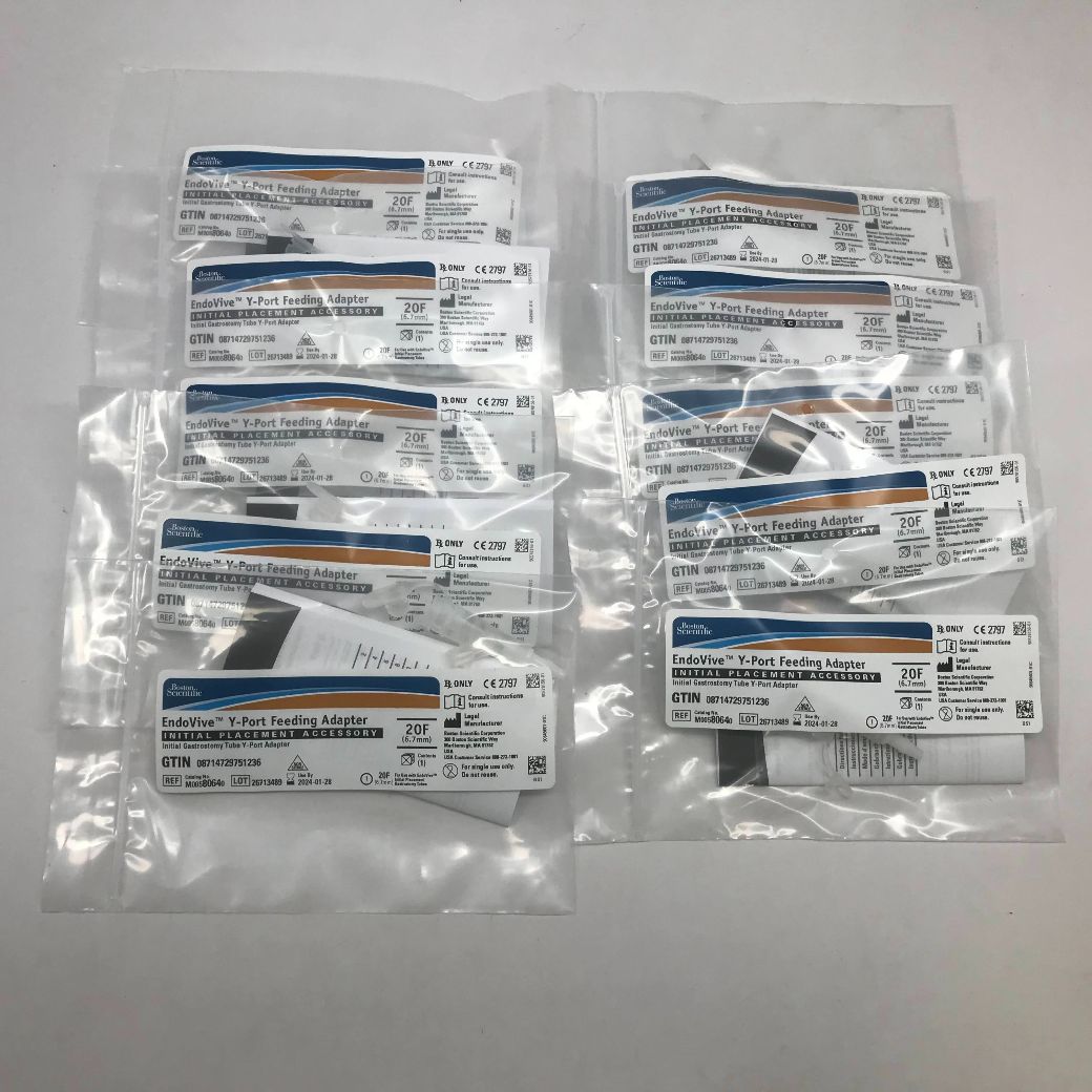 BOSTON SCIENTIFIC 8064 EndoVive YPort Feeding Adapter Initial