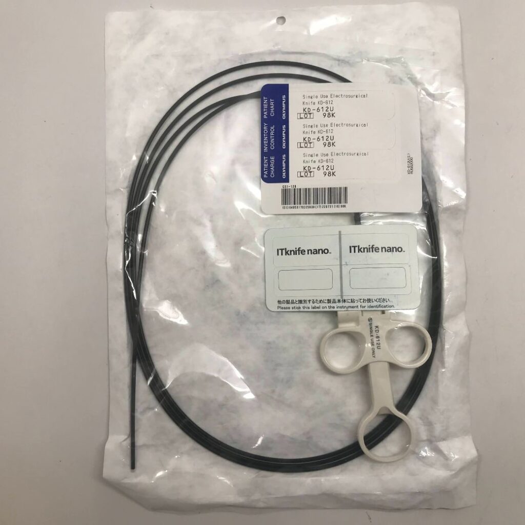 OLYMPUS KD612U ITKnife Nano Single Use Electrosurgical Knife (X) GB