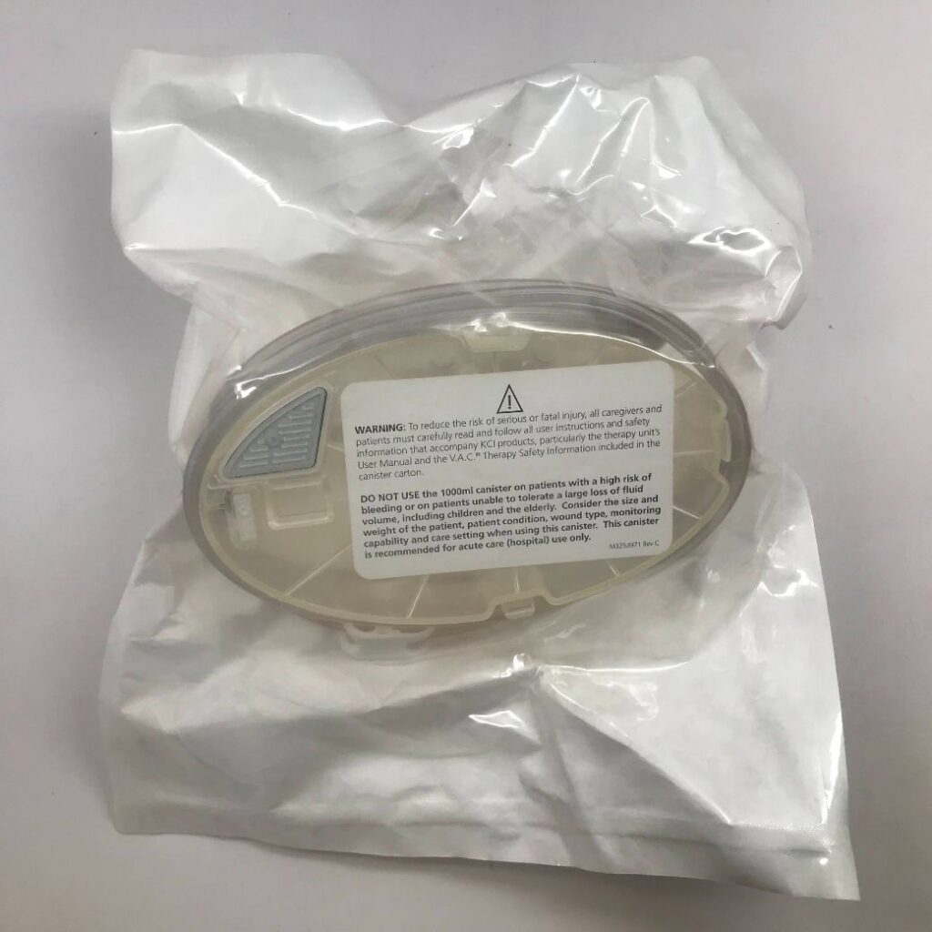 KCI M8275093/5 1000mL Canister (With Gel) For InfoV.A.C. And V.A.C.Ulta