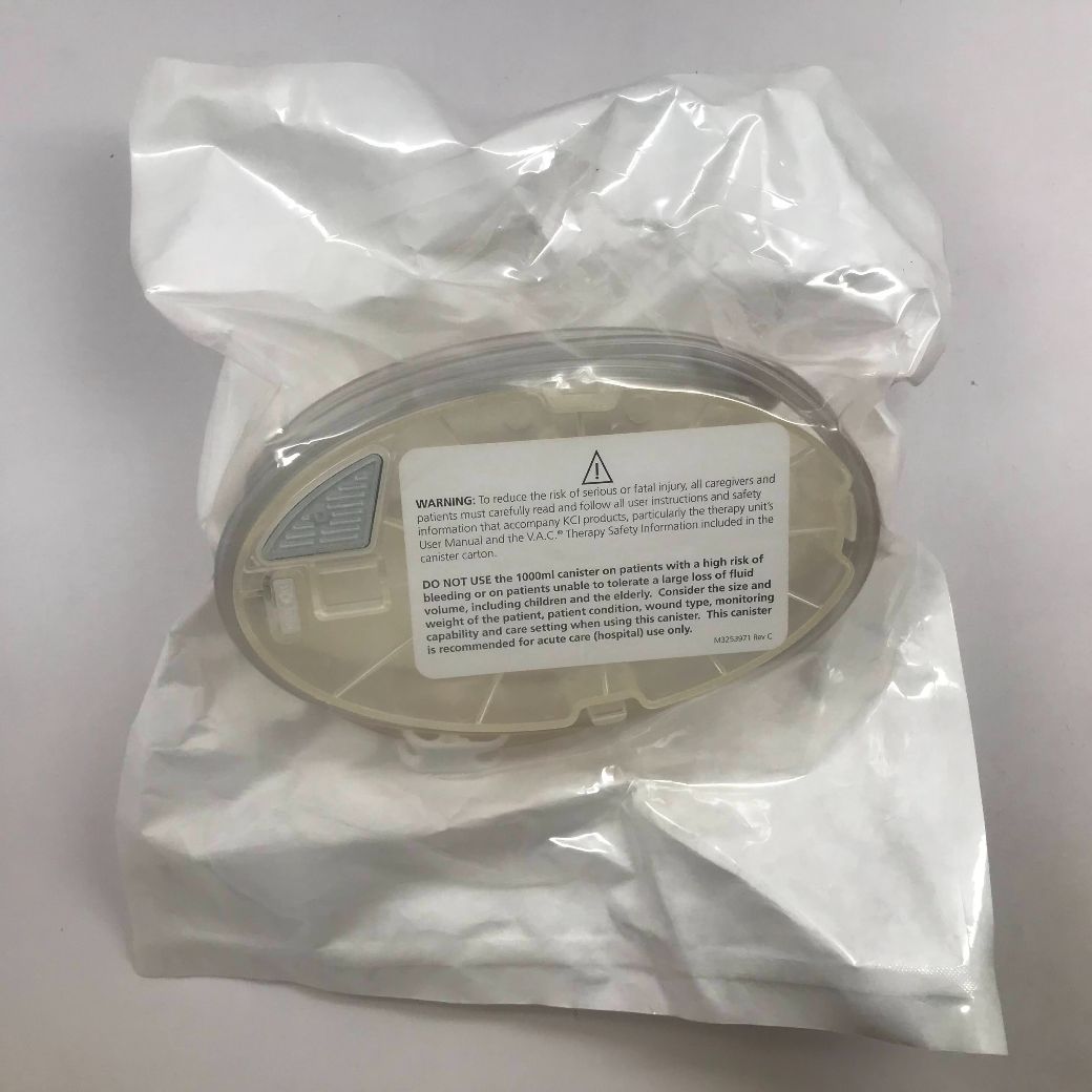 KCI M8275093/5 1000mL Canister (With Gel) For InfoV.A.C. And V.A.C.Ulta