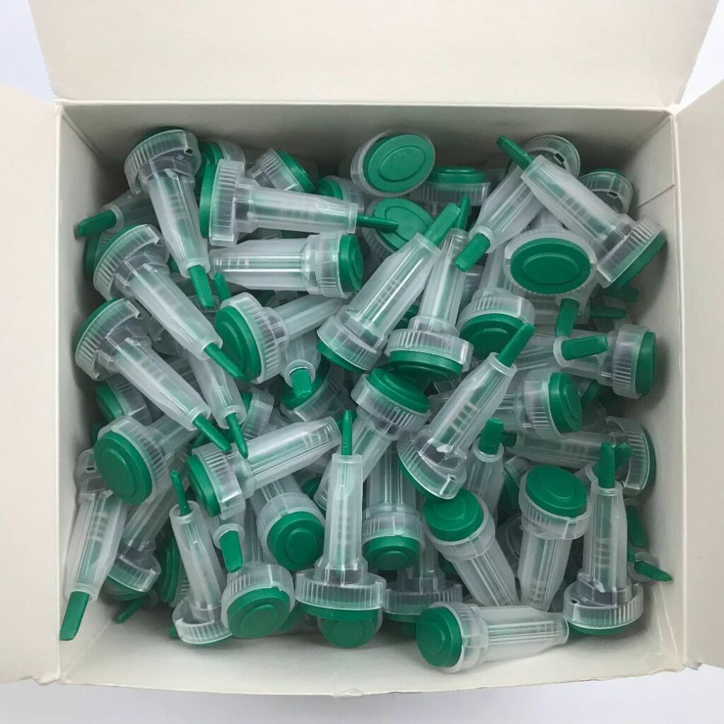 MEDLINE MPHSAFETY21 Push Button Safety Lancets For Capillary Blood