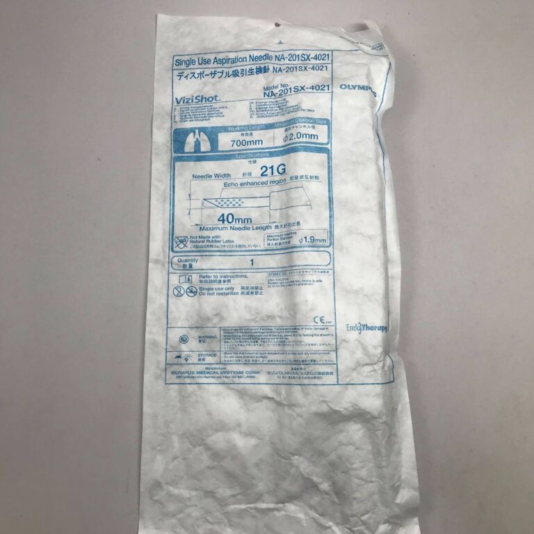 OLYMPUS NA201SX4021 Vizishot Single Use Aspiration Needle, 700mm Working Length, 2.0mm Minimum