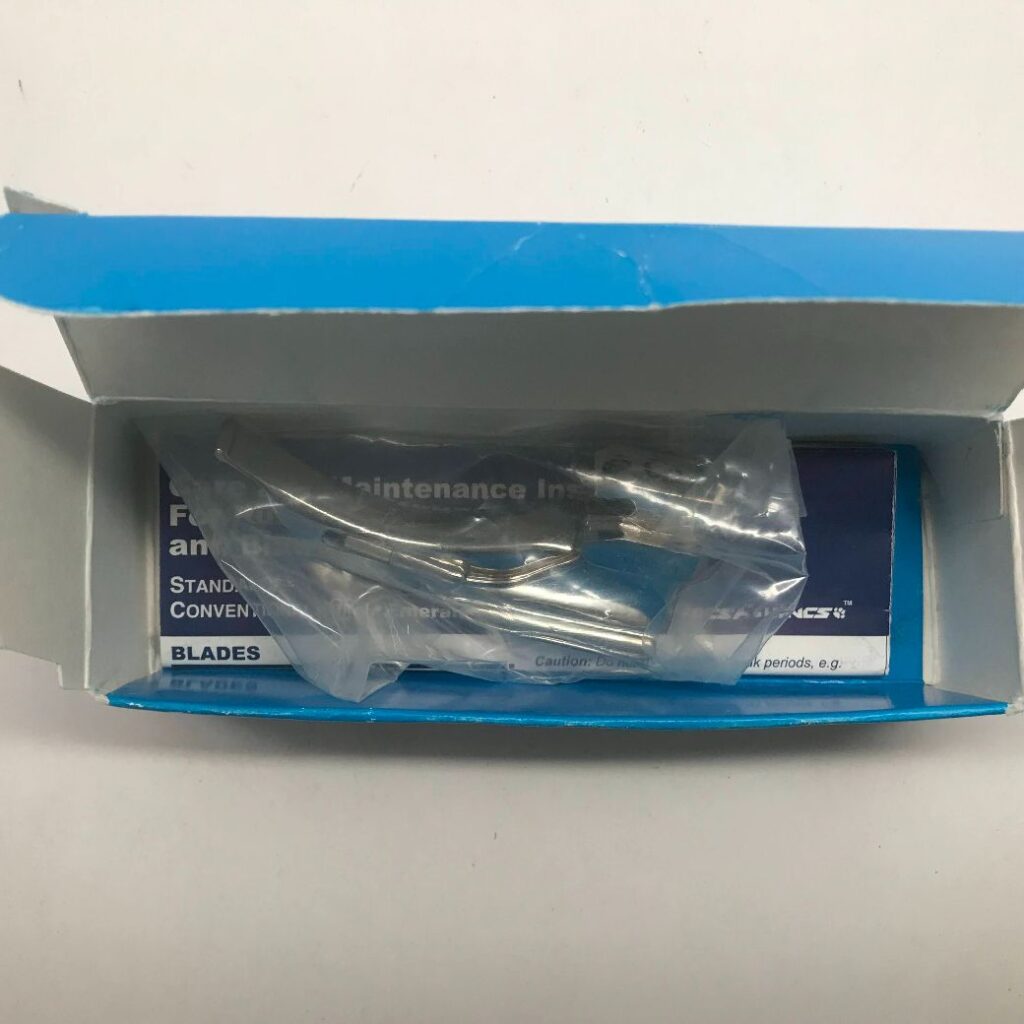 TELEFLEX 008601100 Standard/Conventional Laryngoscope Blade, Size 1