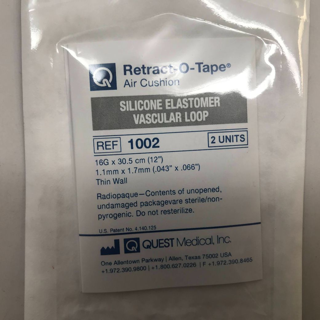 QUEST MEDICAL 1002 RetractOTape Air Cushion, Silicone Elastomer