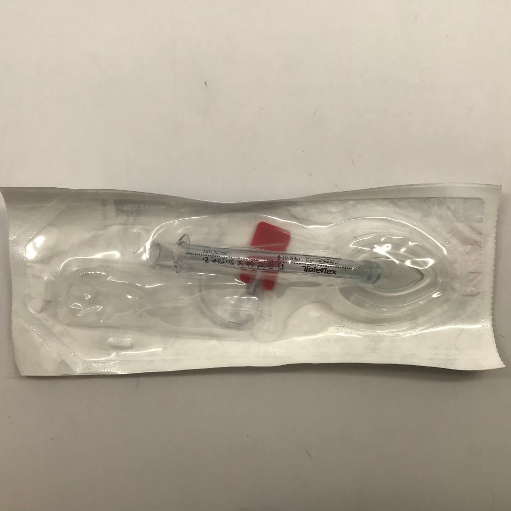 TELEFLEX 125020 LMA Unique Single Use Laryngeal Mask Airway, Size 2, 10
