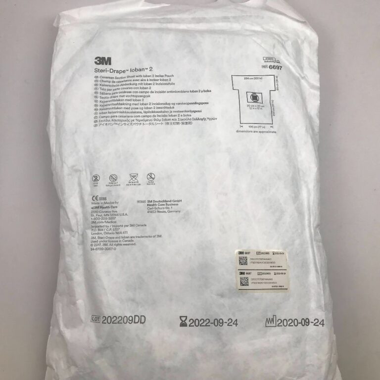 thumbnail interactive-video image 1 of 3M Steri-Drape Isolation Drape With Ioban 2 Incise Film & Pouch – Surgical Drape – New 1 of 5