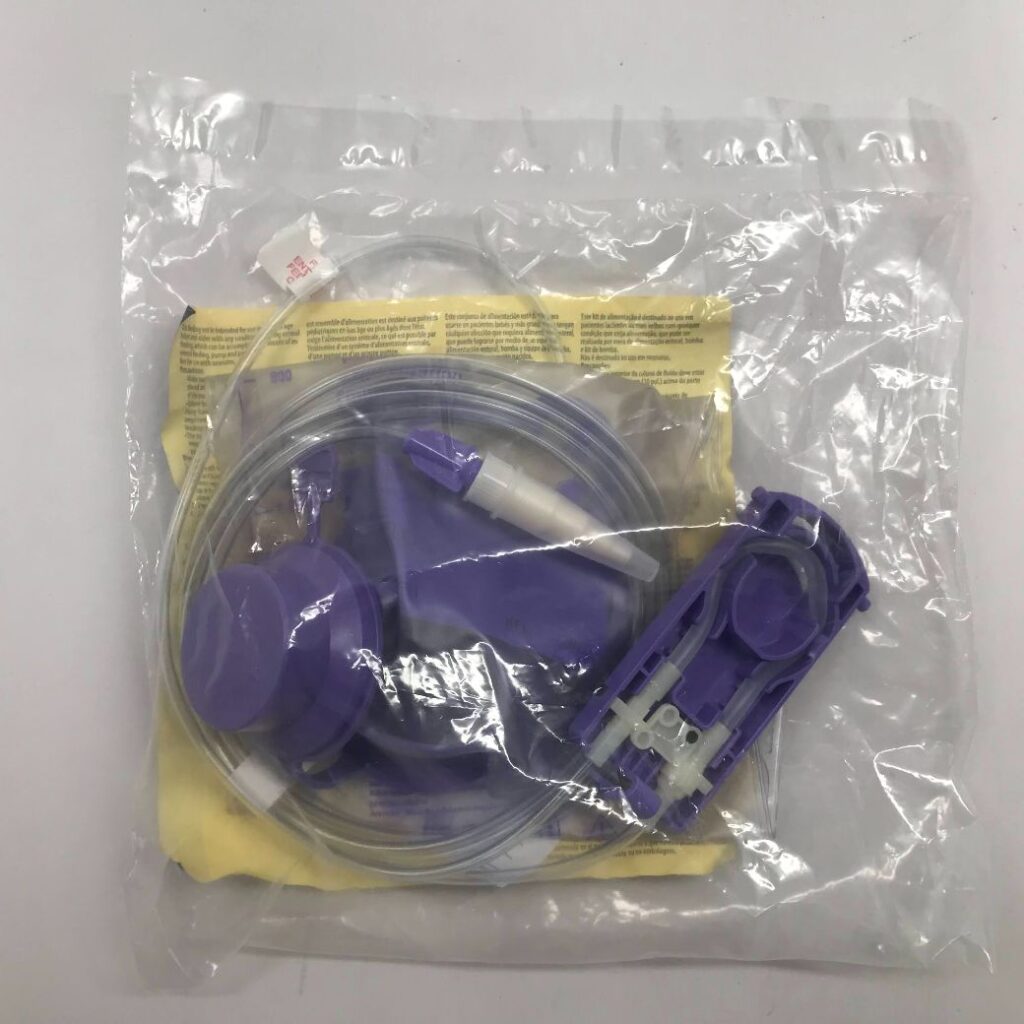 COVIDIEN 77100FD Kangaroo Connect Feeding Set, AntiFree Flow, 1000mL