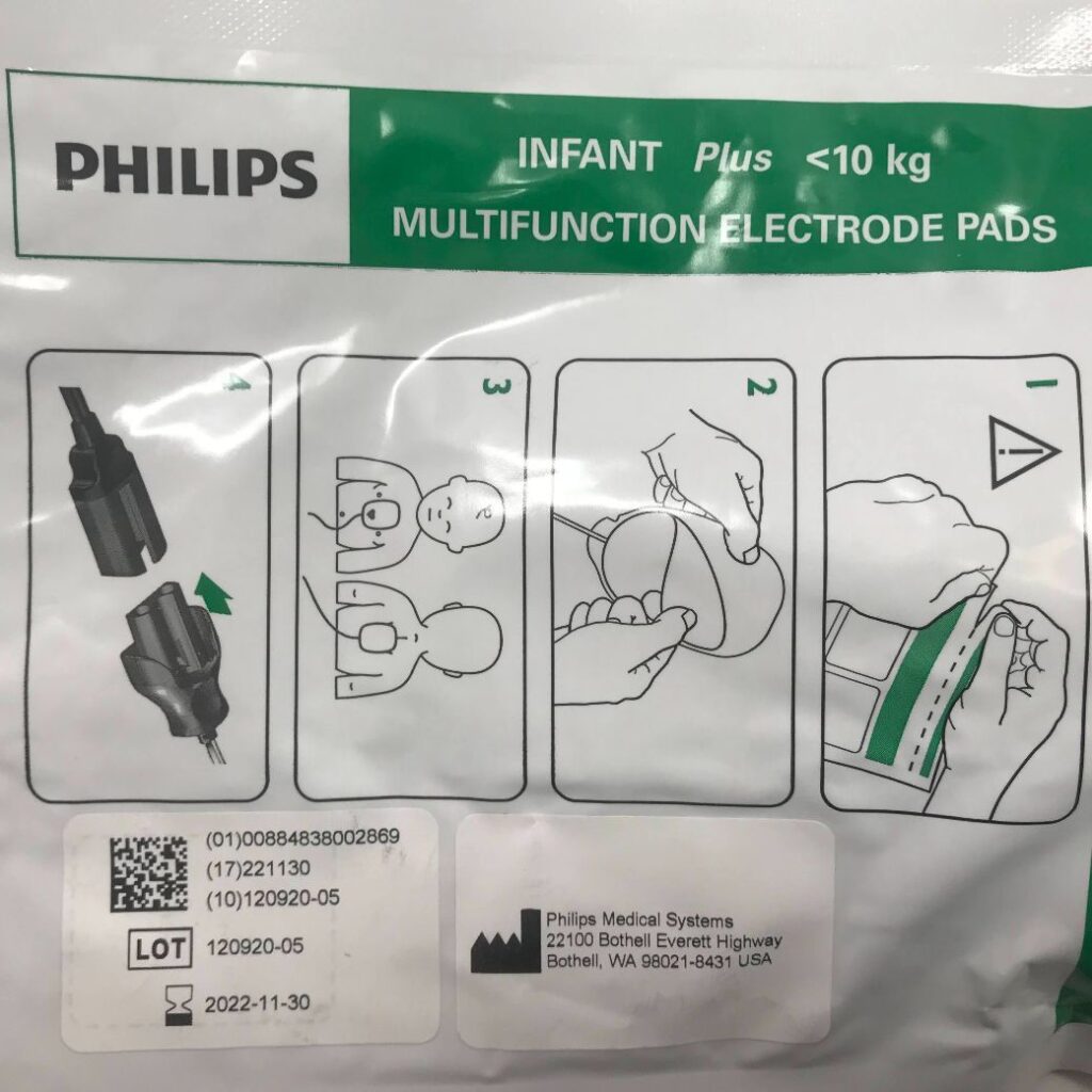 PHILIPS M3717A Infant Plus Multifunction Pads, 10kg GB TECH USA