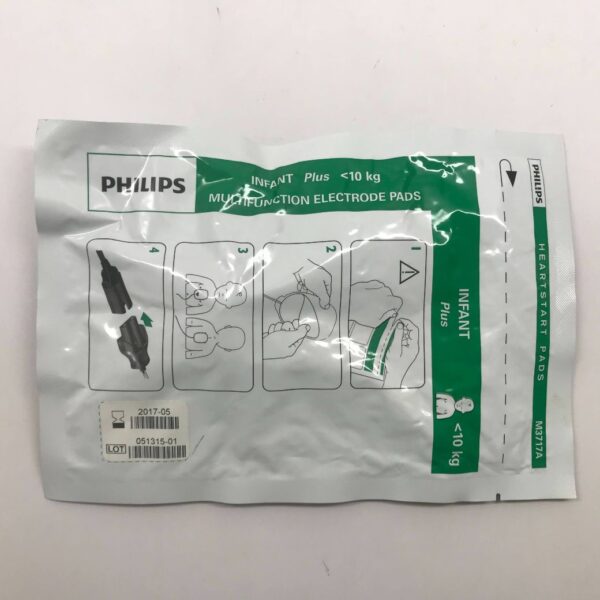 PHILIPS M3717A Infant Plus Multifunction Electrode Pads, 10kg (X) GB