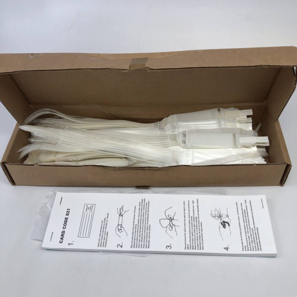 PDC 82111PDJ Safeguard AD/PED Insert (250 Bracelets with Inserts