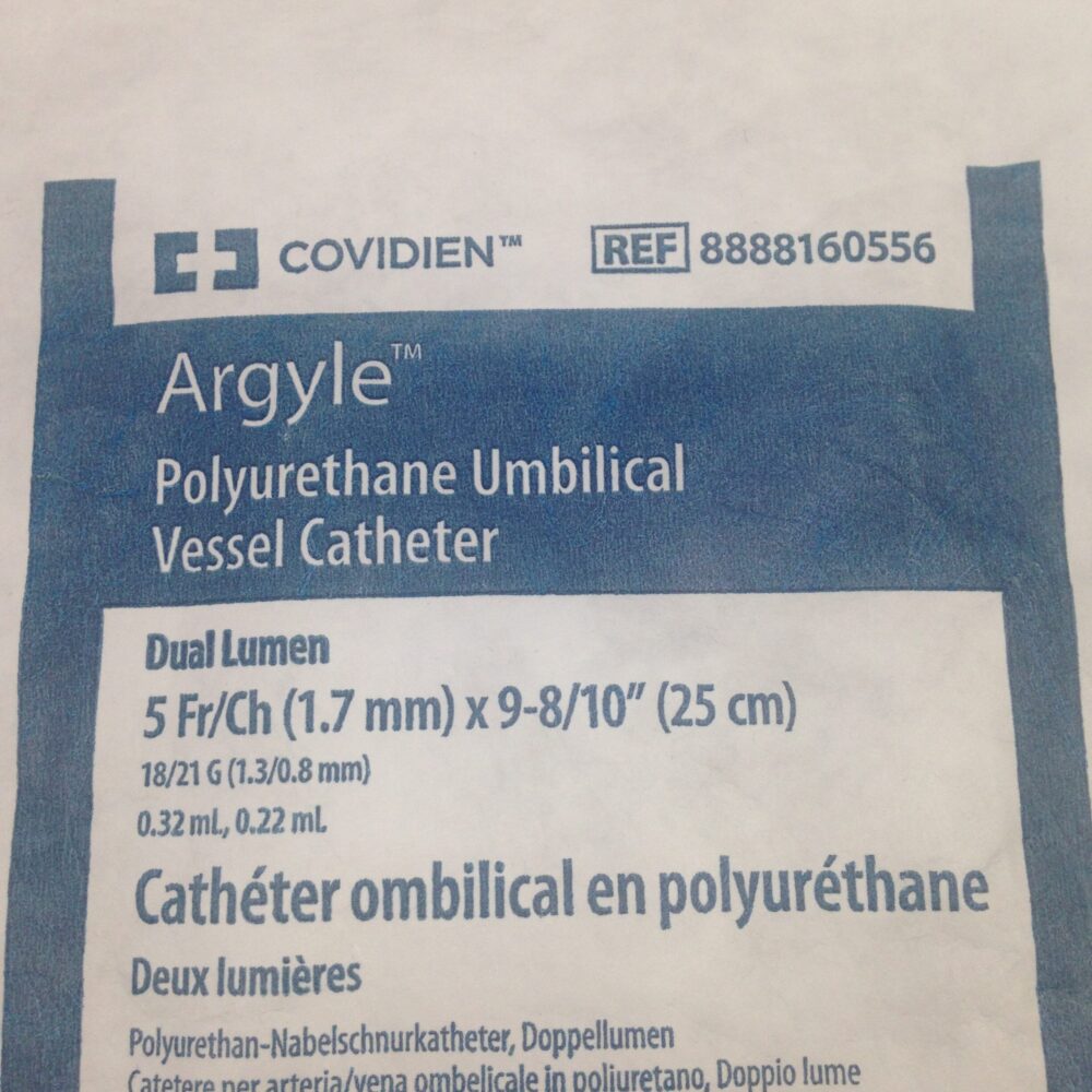 Covidien 8888160556 Argyle Polyurethane Umbilical Vessel Catheter Dual