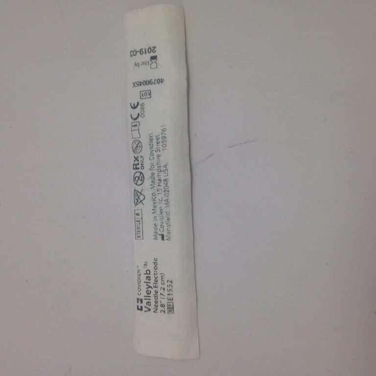 Covidien E1552 Valleylab Needle Electrode 2.8″ (7.2 cm) (X) GB TECH USA