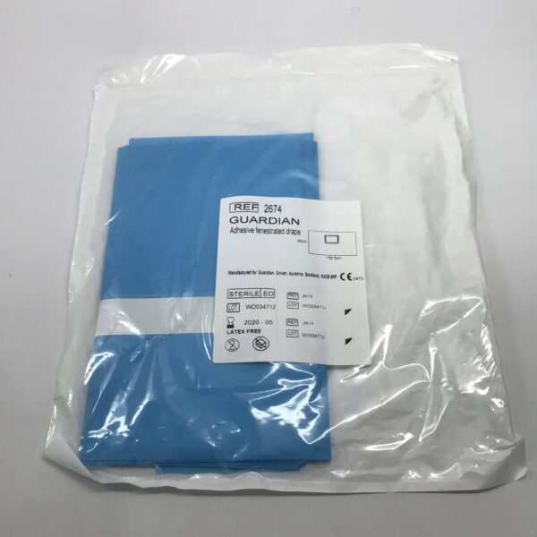 Guardian 2674 Adhesive Fenestrated Drape (90cm x 132 5cm) (X) GB TECH USA