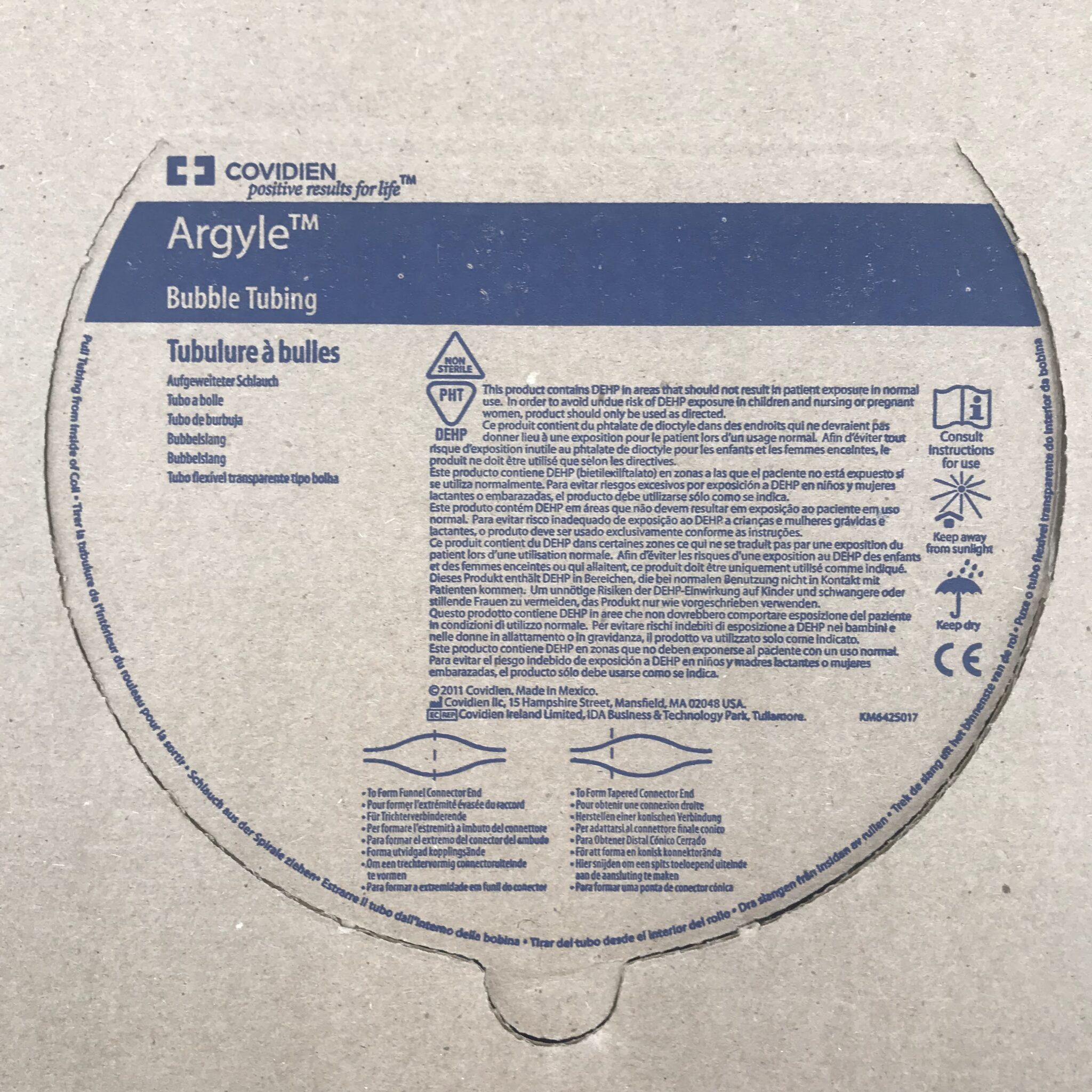 Covidien 8888280610 Argyle, Bubble Tubing GB TECH USA