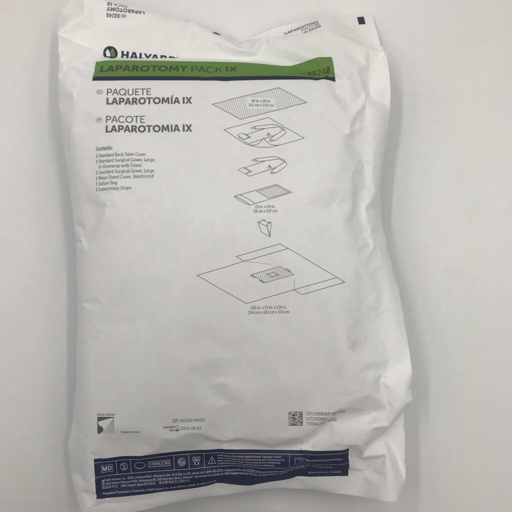 Halyard 88248 Laparotomy Pack IX - GB TECH USA