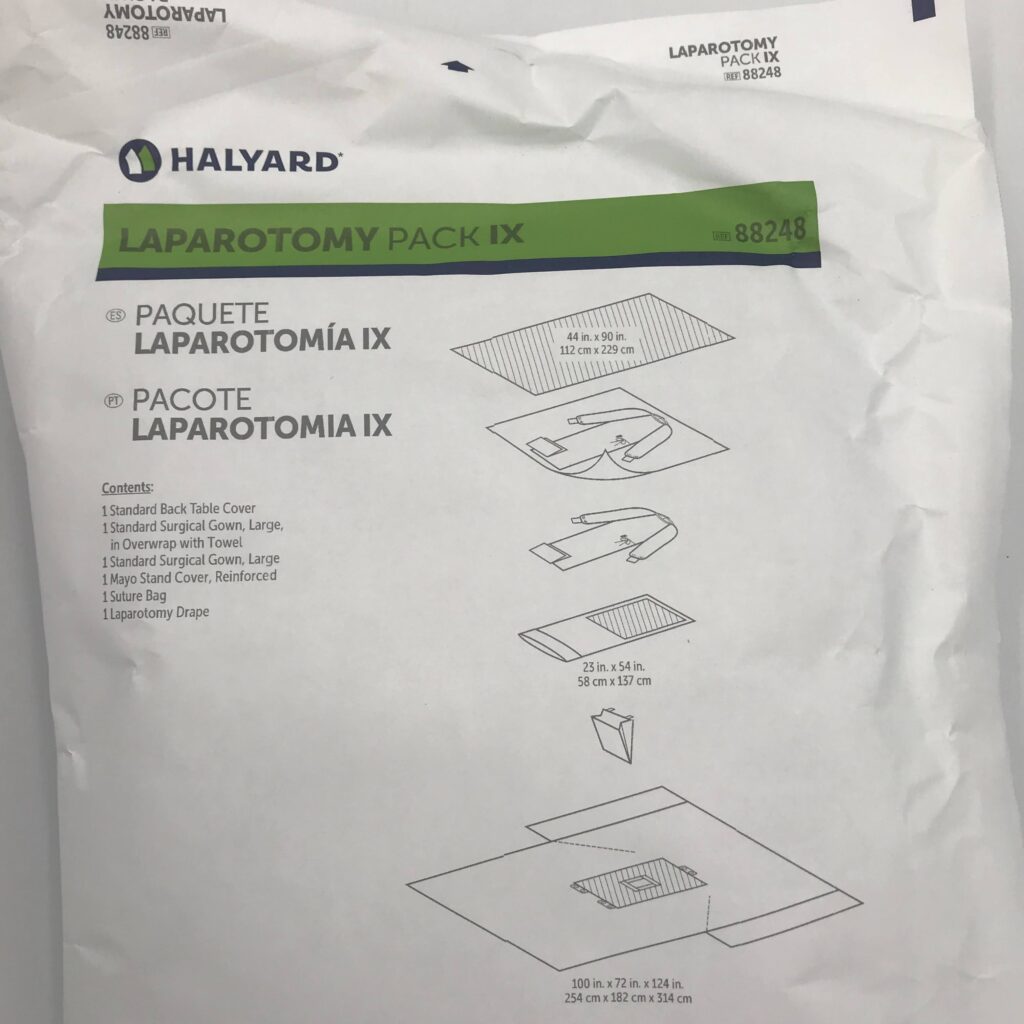 Halyard 88248 Laparotomy Pack IX - GB TECH USA