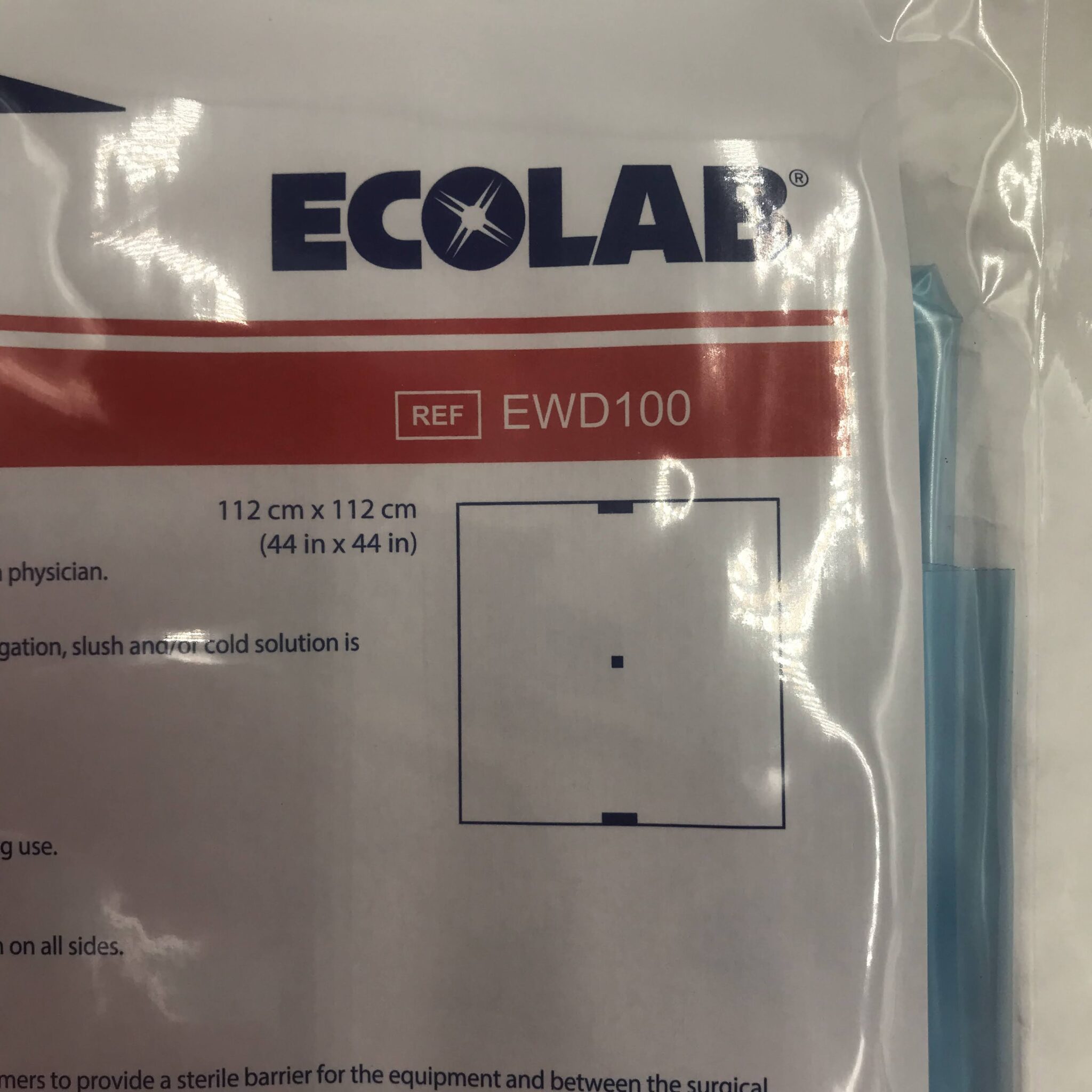 Microtek Medical EWD100 Ecolab Warmer Drape 112cm x 112cm - GB TECH USA