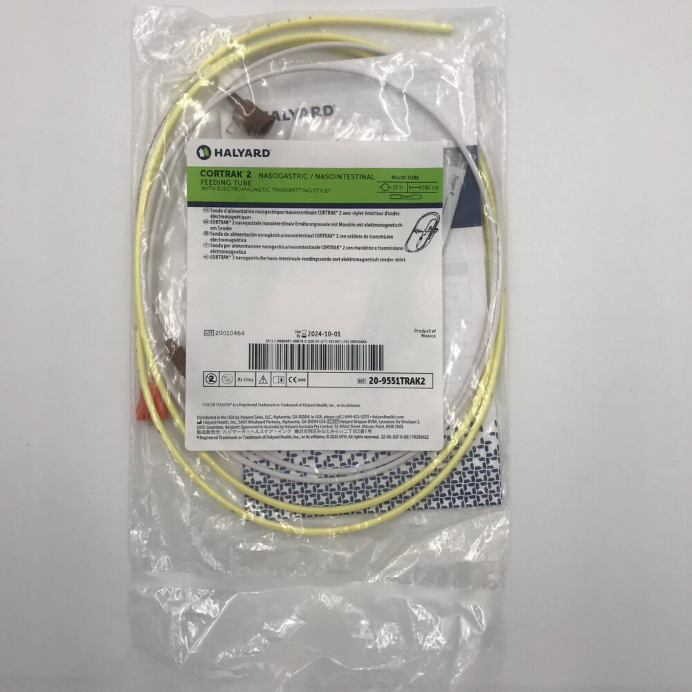 Halyard 20-9551TRAK2 Cortrak 2 Nasogastric/Nasointestinal Feeding Tube ...