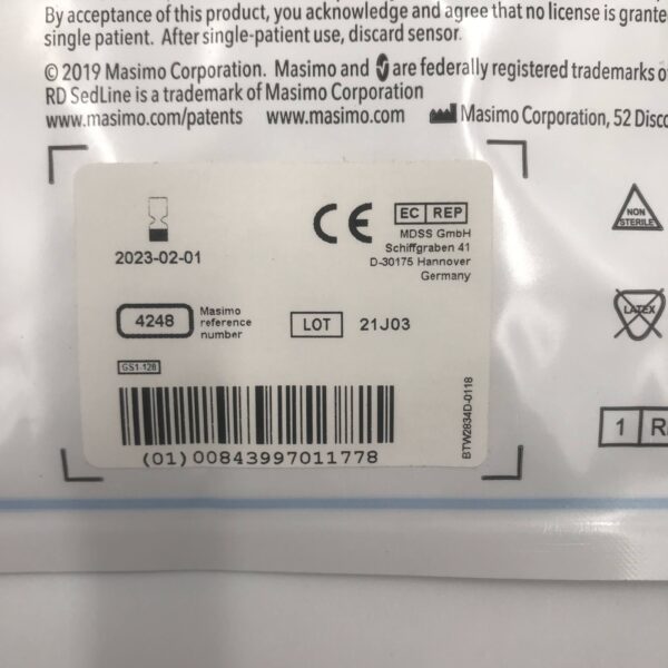 masimo-4248-red-sedline-eeg-sensor-gb-tech-usa