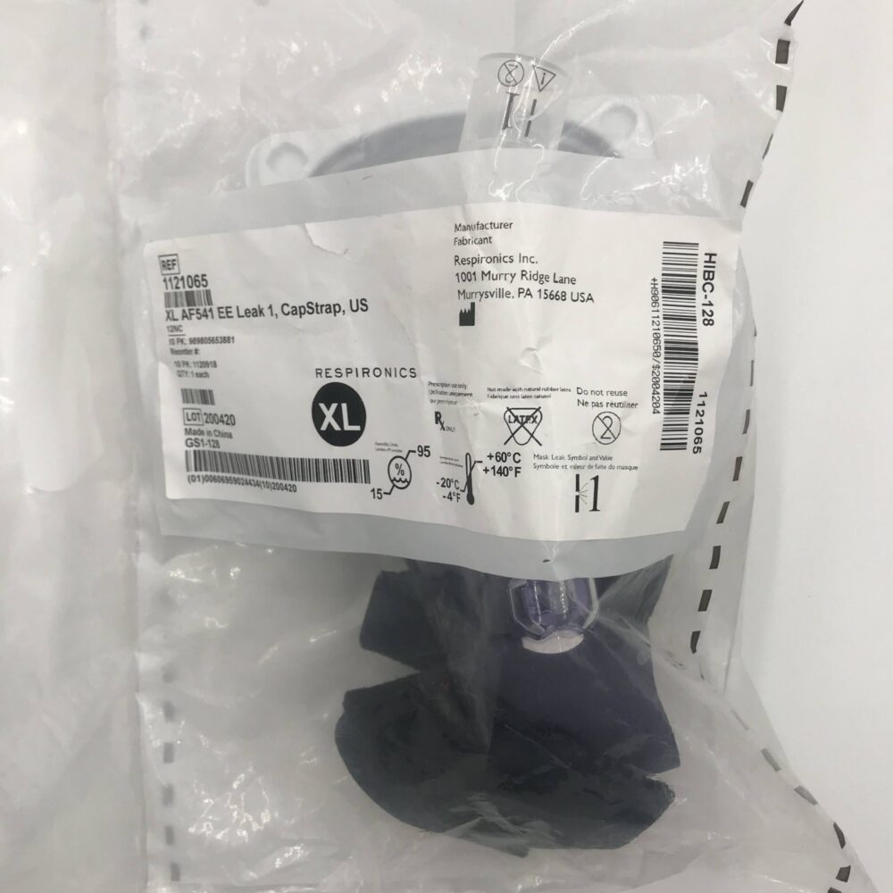 Respironics 1121065 XL. AF541 EE Leak 1, CapStrap, US - GB TECH USA