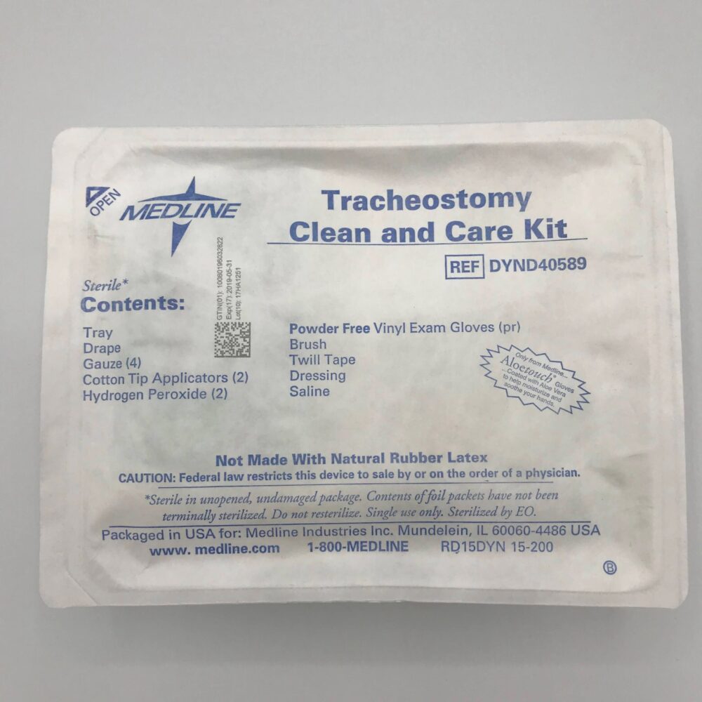 Medline DYND40589 Tracheostomy Clean Care Kit (x) GB TECH USA