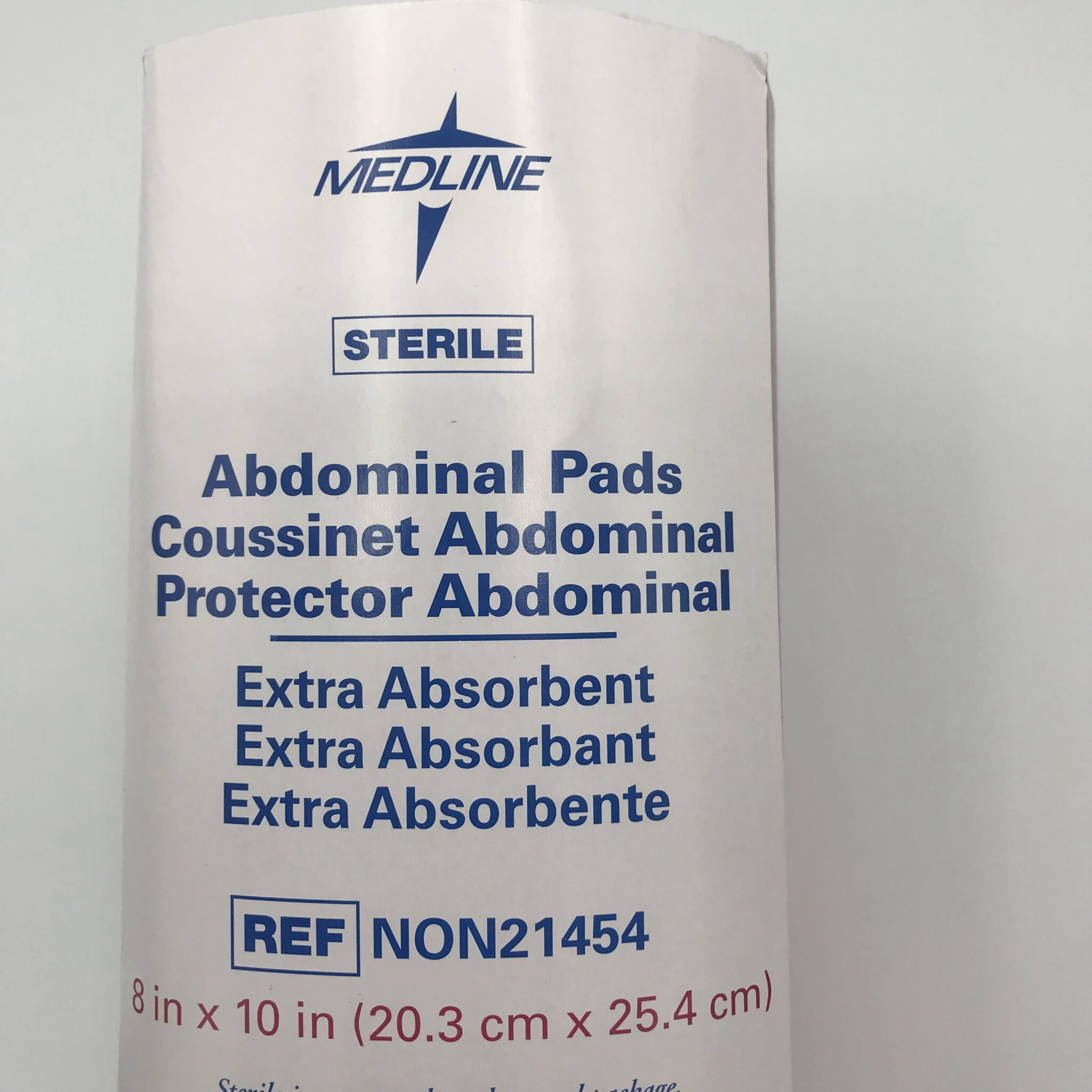 Medline NON21454 Abdominal Pads, Extra Absorbent, (18/box) GB TECH USA