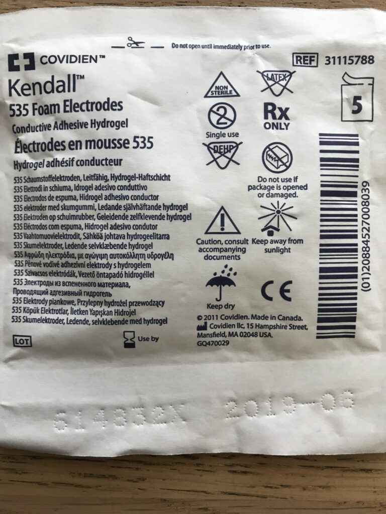 Covidien 31115788 Kendall Foam Electrodes (x) GB TECH USA
